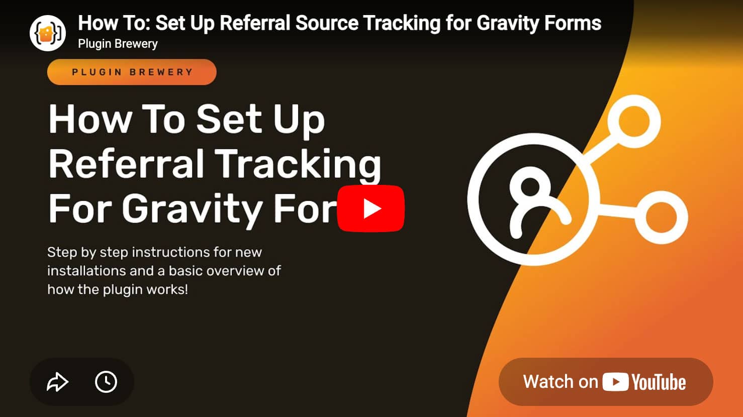 Watch referral and UTM tracking for Gravity Forms
