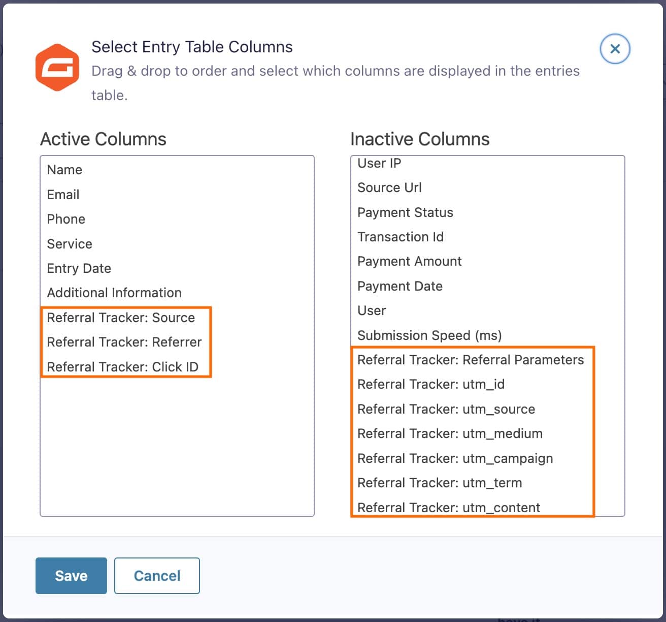 gravity-form-referral-tracking-entry-columns