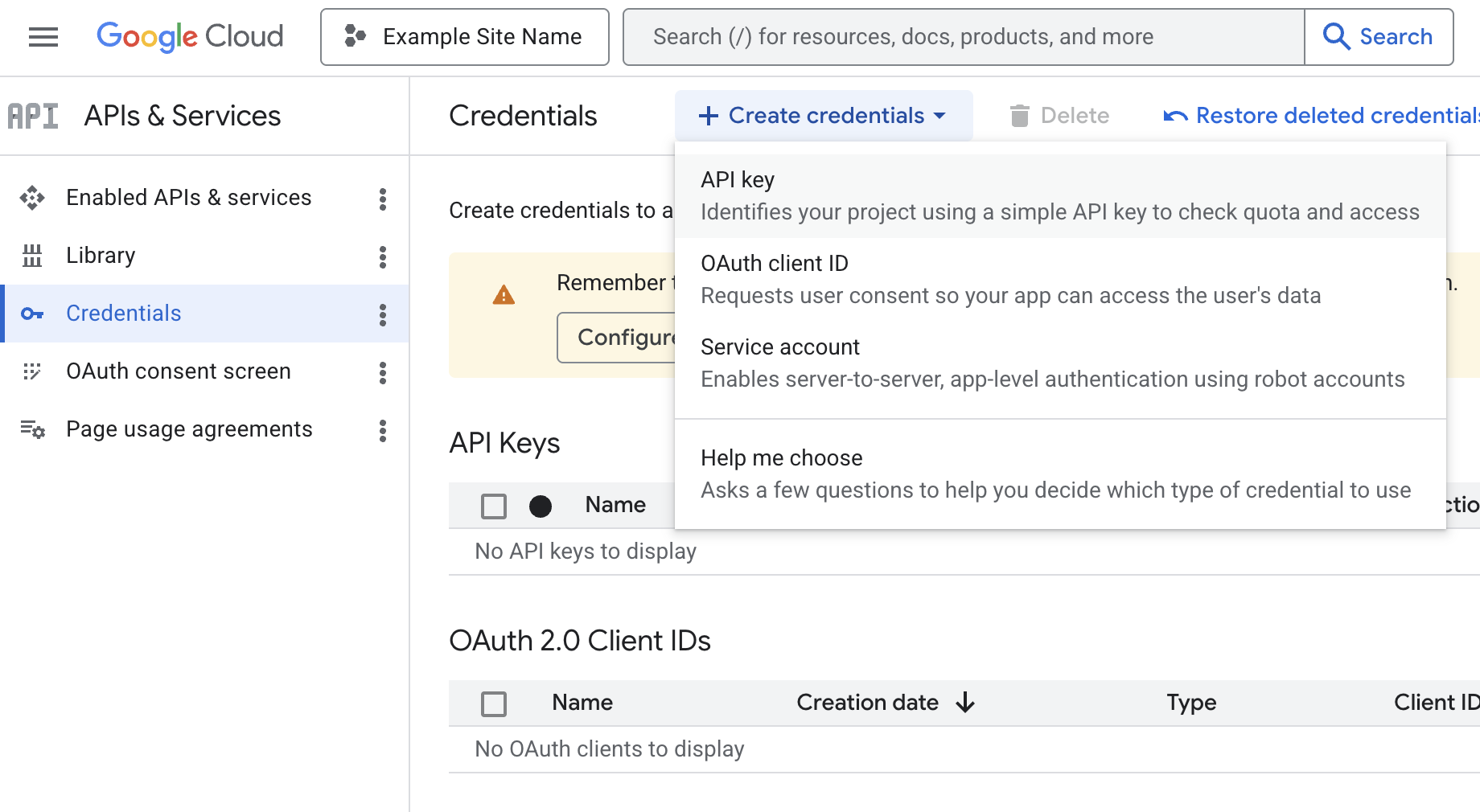 Address Autocomplete For Gravity Forms 13 Pb Gcp Create Api Key